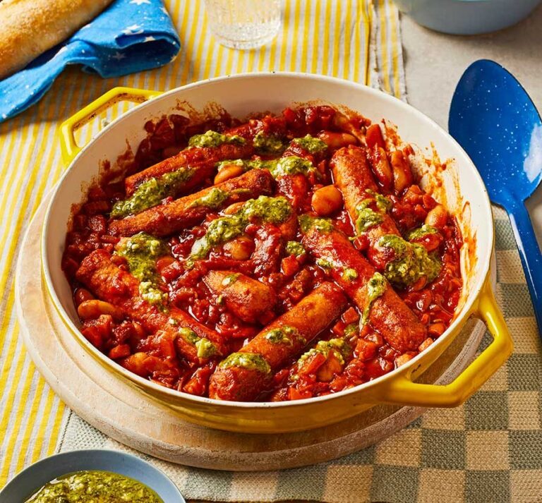 Veggie sausage casserole
